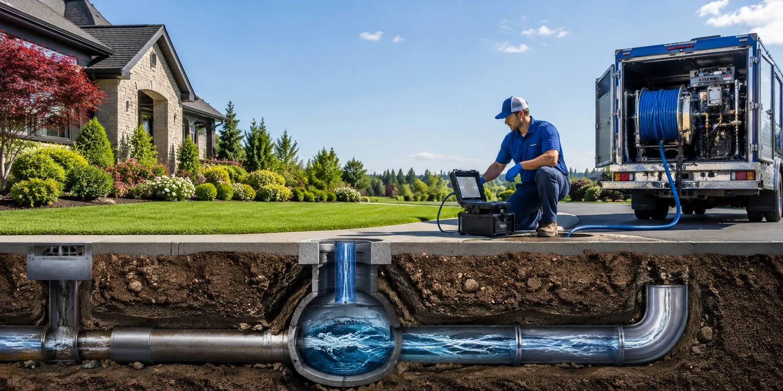 Drainage restoration information for New Wilmington, PA